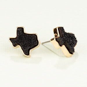 73600 - Texas Earrings - Black