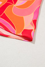 Load image into Gallery viewer, Online Rose Abstract Printed High Neck Knotted Nape Sleeveless Maxi Dress
