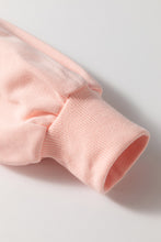 Load image into Gallery viewer, Online Apricot Pink Sequined Bowknot Drop Shoulder Oversized Sweatshirt
