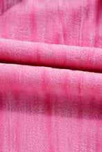 Load image into Gallery viewer, Online Strawberry Pink Flounce Sleeve Tiered Ruffled Velvet Mini Dress
