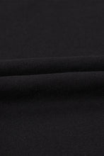 Load image into Gallery viewer, Online Black Zipper Stand Neck Top and Wide Leg Pants Set
