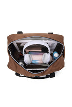 Load image into Gallery viewer, Online Coffee Western Aztec Print PU Leather Large Travel Duffel Bag
