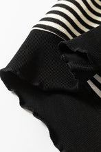 Load image into Gallery viewer, Online Pink Stripe Loose Drop Shoulder Long Sleeve Top
