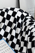 Load image into Gallery viewer, Online Chestnut Checkerboard Printed Soft Throw Blanket 120*200cm
