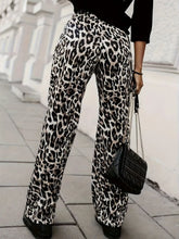 Load image into Gallery viewer, Full Size Animal Print Elastic Waist Pants
