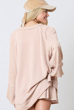 Load image into Gallery viewer, Jet Stream Corded  Lantern Sleeve Top
