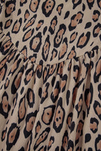 Load image into Gallery viewer, Jet Stream Oversized Leopard Print Balloon Sleeve Casual Shirt
