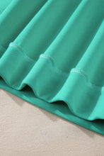 Load image into Gallery viewer, Online Aruba Blue Colorblock Patchwork Cross Seam Plus Sweatshirt
