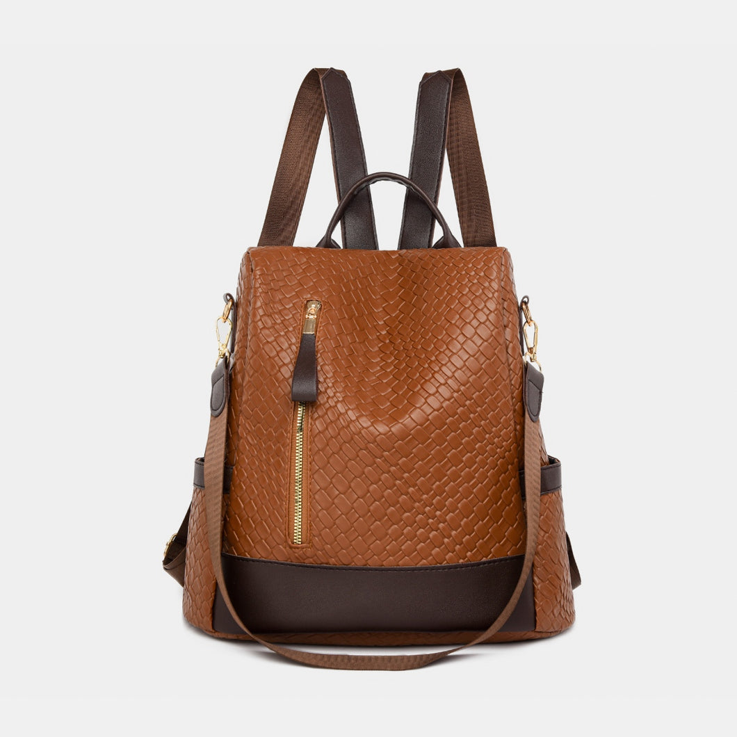 Online PU Leather Backpack Bag