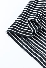 Load image into Gallery viewer, Online Black white Striped Print Buttoned Wide Leg Sleeveless Jumpsuit
