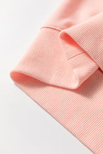 Load image into Gallery viewer, Online Apricot Pink Sequined Bowknot Drop Shoulder Oversized Sweatshirt
