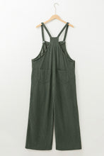 Load image into Gallery viewer, Online Jungle Green Plus Size Corduroy Pocketed Wide Leg Overall
