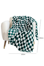 Load image into Gallery viewer, Online Chestnut Checkerboard Printed Soft Throw Blanket 120*200cm
