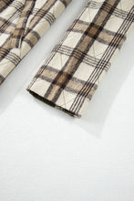 Load image into Gallery viewer, Online Red Mixed Plaid Patchwork Retro Shacket
