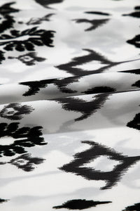 Online Black Western Abstract Geometric Printed Maxi Dress