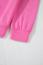 Load image into Gallery viewer, Online Black Solid Seamed Zipper Jacket and Drawstring Waist Pants Set
