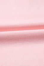 Load image into Gallery viewer, Online Pink Colorblock Long Sleeve Buttons Henley Top
