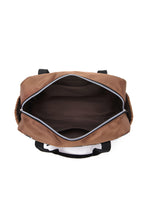 Load image into Gallery viewer, Online Coffee Western Aztec Print PU Leather Large Travel Duffel Bag
