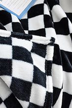 Load image into Gallery viewer, Online Chestnut Checkerboard Printed Soft Throw Blanket 120*200cm
