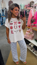 Load image into Gallery viewer, White Cowgirl Elements Printed Shirt
