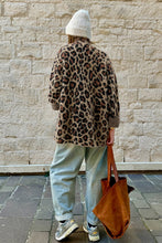Load image into Gallery viewer, Brown Leopard Open Casual Cardigan
