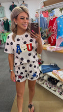 Load image into Gallery viewer, Black Polka Dot USA Set
