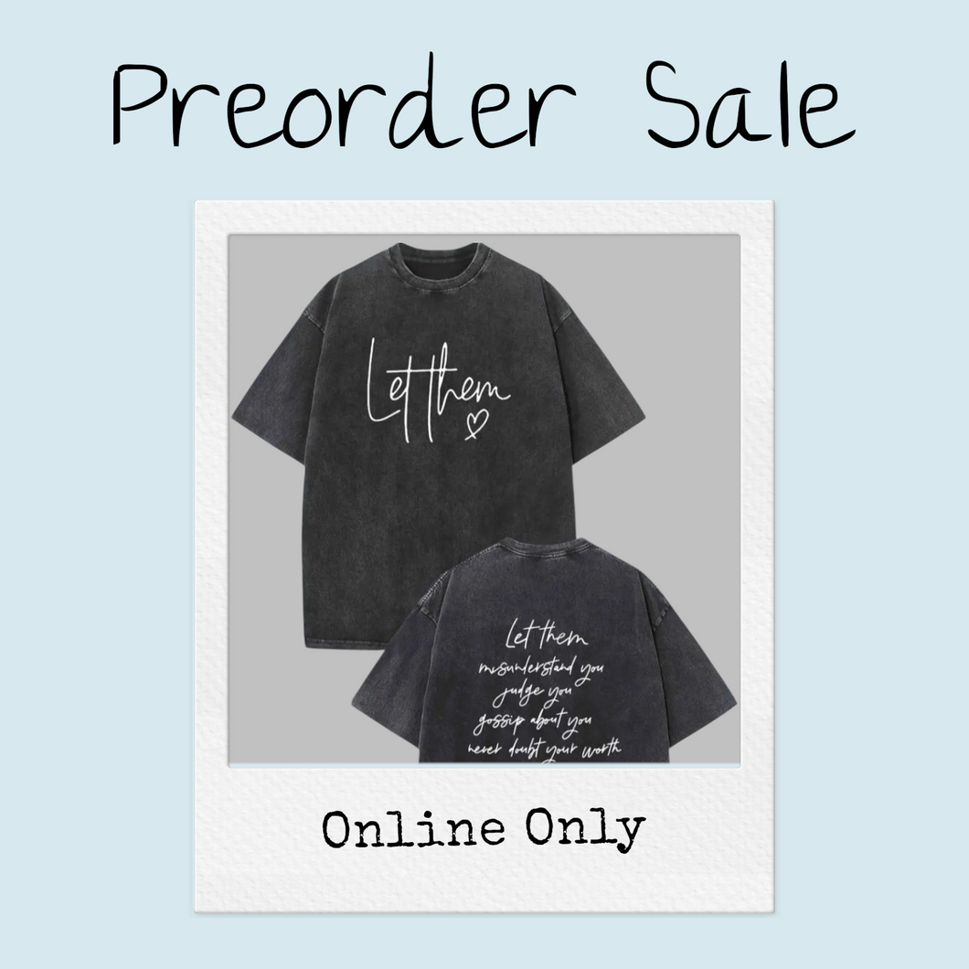 Pre Order Let Them Black