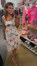 Load image into Gallery viewer, White Western Horseshoe Print Dress
